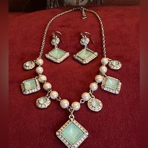 Vintage Carolee necklace and earring